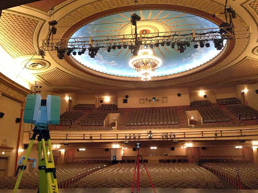 Count Basie Theater Laser Scanning - Maser Consulting PA